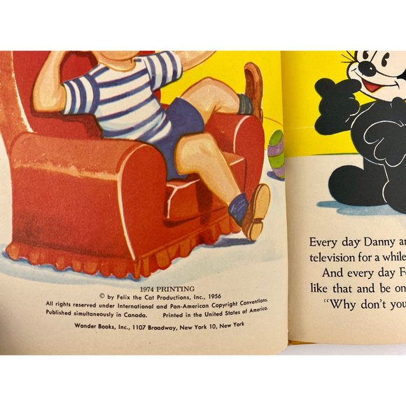 Vintage Wonder Books lot of 3 Children's Hard Cover 1970s Surprise Doll, Felix - Picture 7 of 9